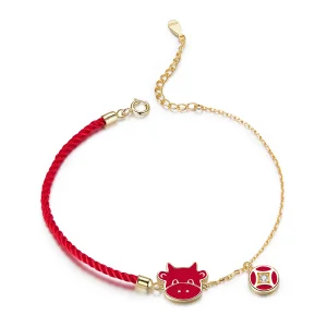 (Bild für) Stier-Armband im Pandora-Stil - SCB207