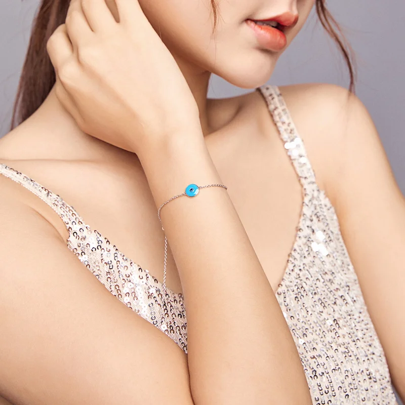 (Bild für) Teufelsauge-Armband im Pandora-Stil - SCB185 - Ansicht 7