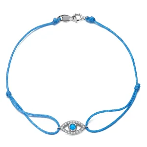 (Bild für) Teufelsauge-Armband im Pandora-Stil - SCB229