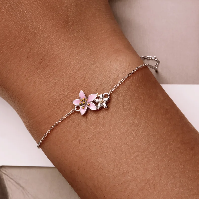 (Bild für) Wunderschönes Sakura-Armband im Pandora-Stil - SCB232 - Ansicht 6