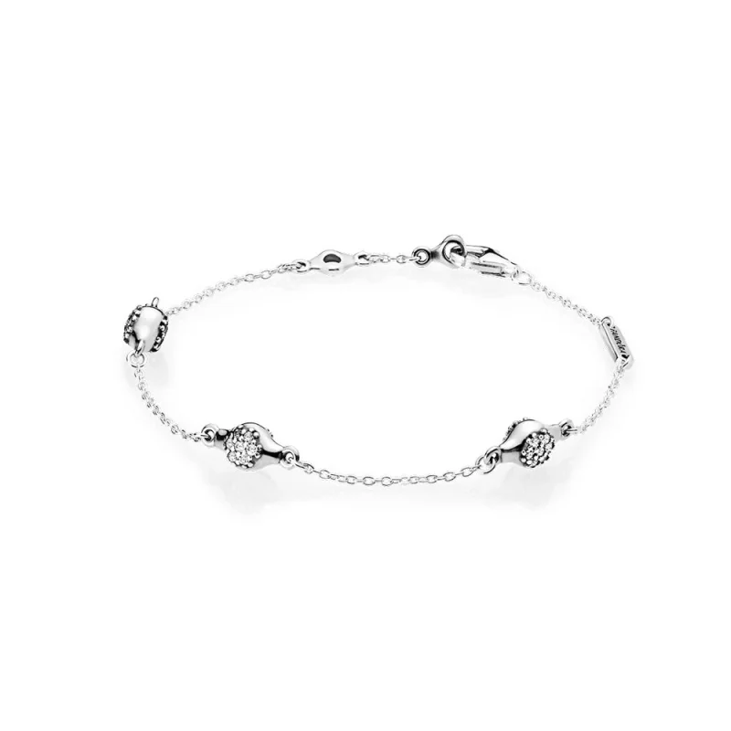 (Bild für) Modernes LovePods™-Armband, PANDORA-Silber und klare CZ - 597354CZ