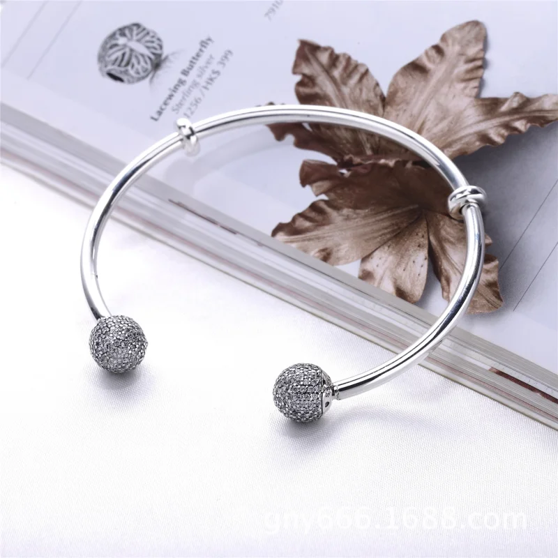 (Bild für) Pandora Armband Öffnen - 596438CZ - Ansicht 3