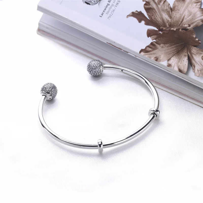 (Bild für) Pandora Armband Öffnen - 596438CZ - Ansicht 4