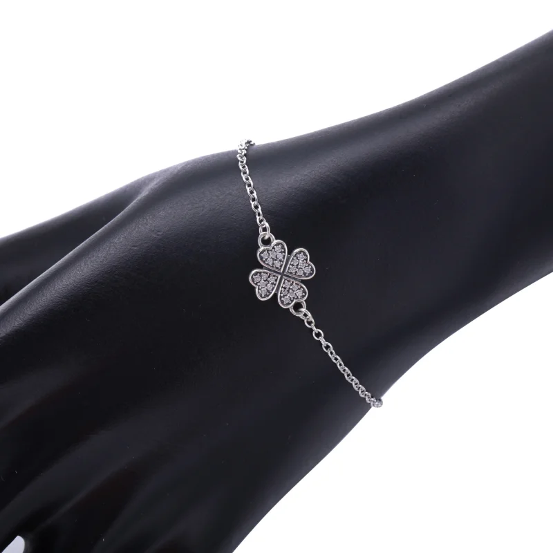 (Bild für) PANDORA-Armband „Symbol des Glücks in der Liebe“, klare CZ - 590506CZ - Ansicht 3
