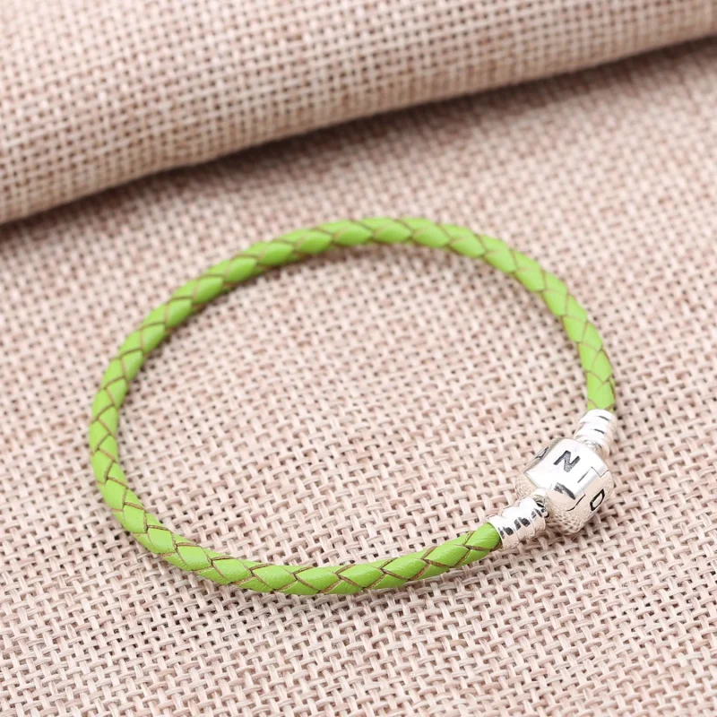(Bild für) Pandora Lederarmband Grün - 590705CRD-VT - Ansicht 2