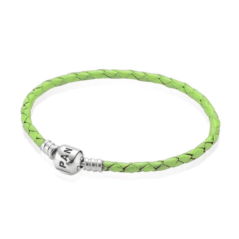 (Bild für) Pandora Lederarmband Grün - 590705CRD-VT