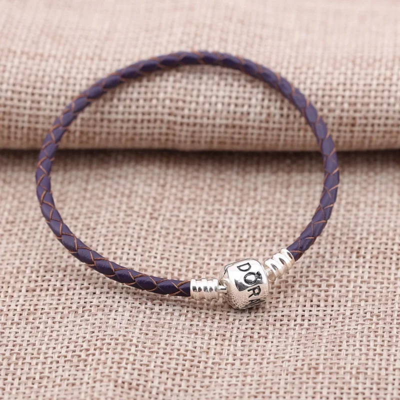 (Bild für) Pandora Lederarmband Lila - 590705CRD-V - Ansicht 2