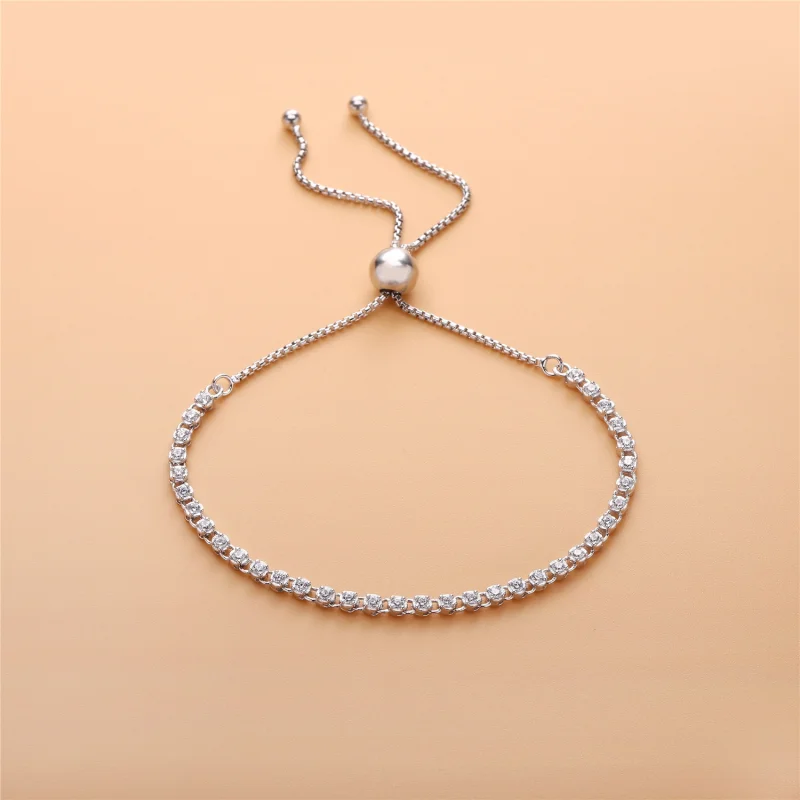 (Bild für) PANDORA Mehrfarbiges funkelndes Strangarmband, mehrfarbige CZ - 590524PCZMX - Ansicht 3