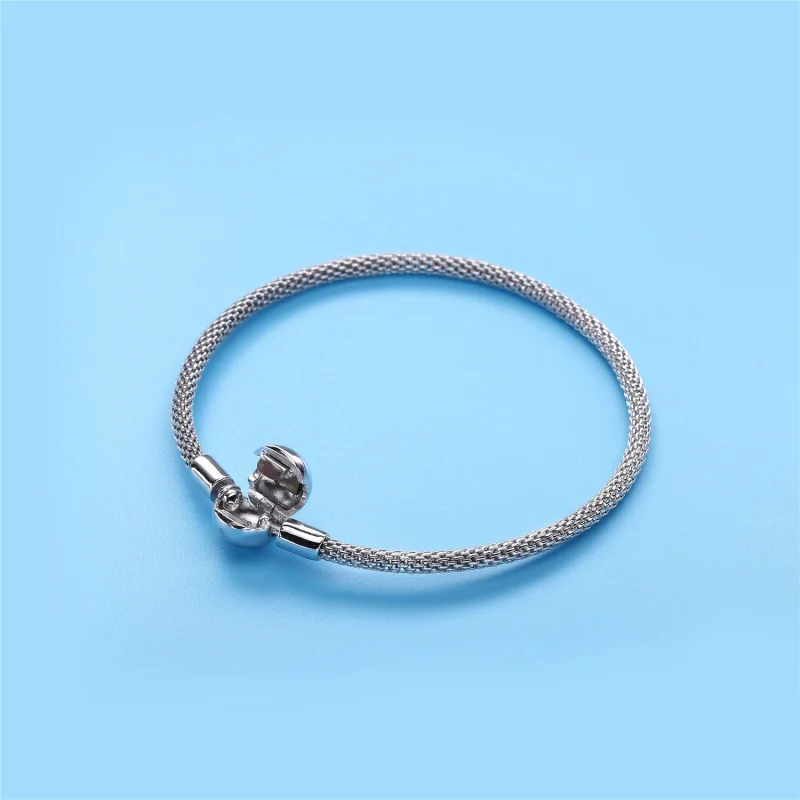 (Bild für) Pandora Mesh Armband Silber - 596543 - Ansicht 4