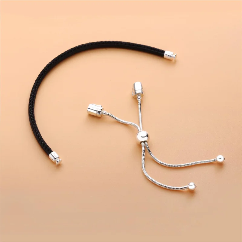 (Bild für) Pandora Moments Leder Schiebearmband - 597225CBK - Ansicht 3