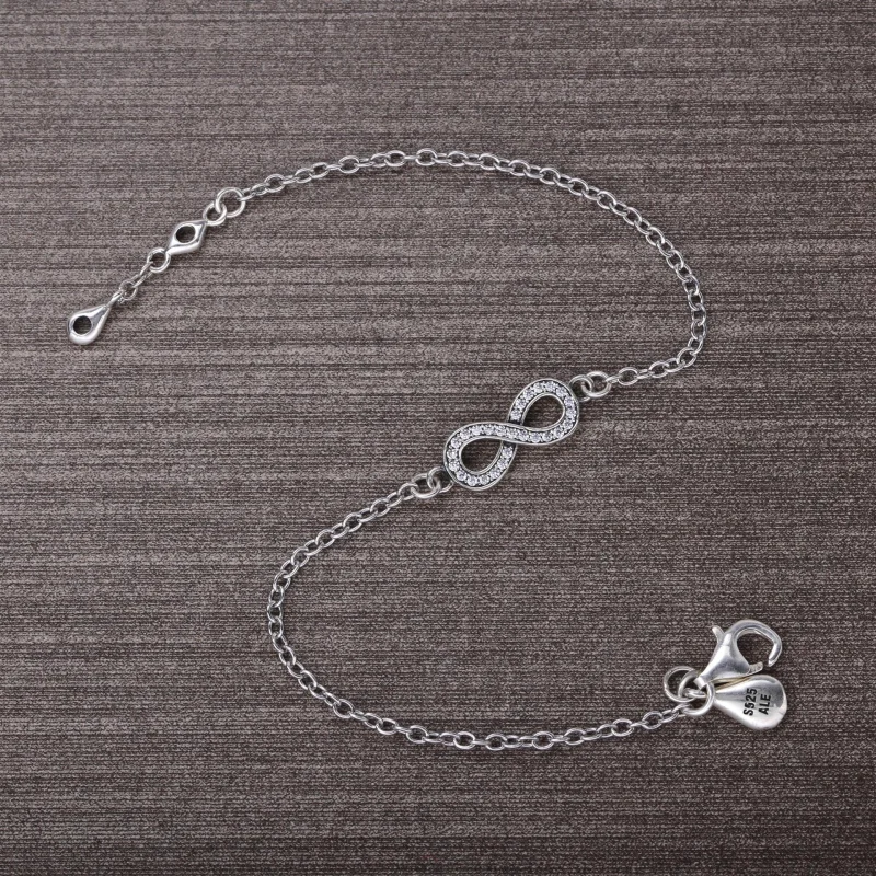 (Bild für) PANDORA Symbol der Unendlichkeitsarmband, klare CZ - 590509CZ - Ansicht 2
