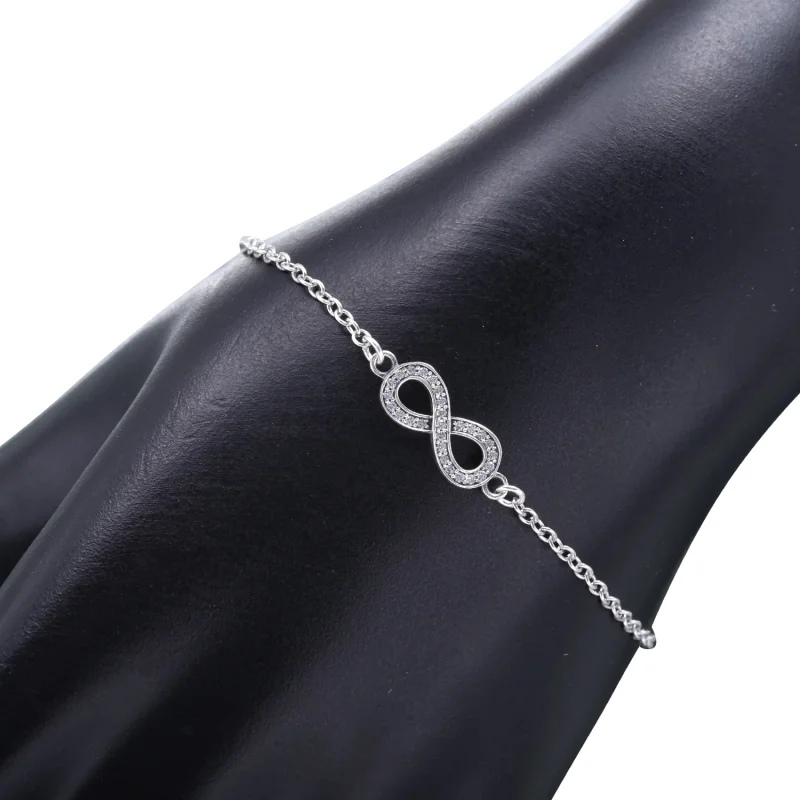 (Bild für) PANDORA Symbol der Unendlichkeitsarmband, klare CZ - 590509CZ - Ansicht 3
