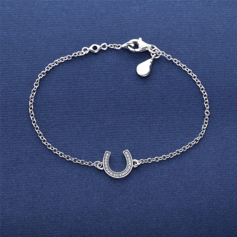 (Bild für) PANDORA Symbol des Glücksarmbandes, klare CZ - 590507CZ - Ansicht 2