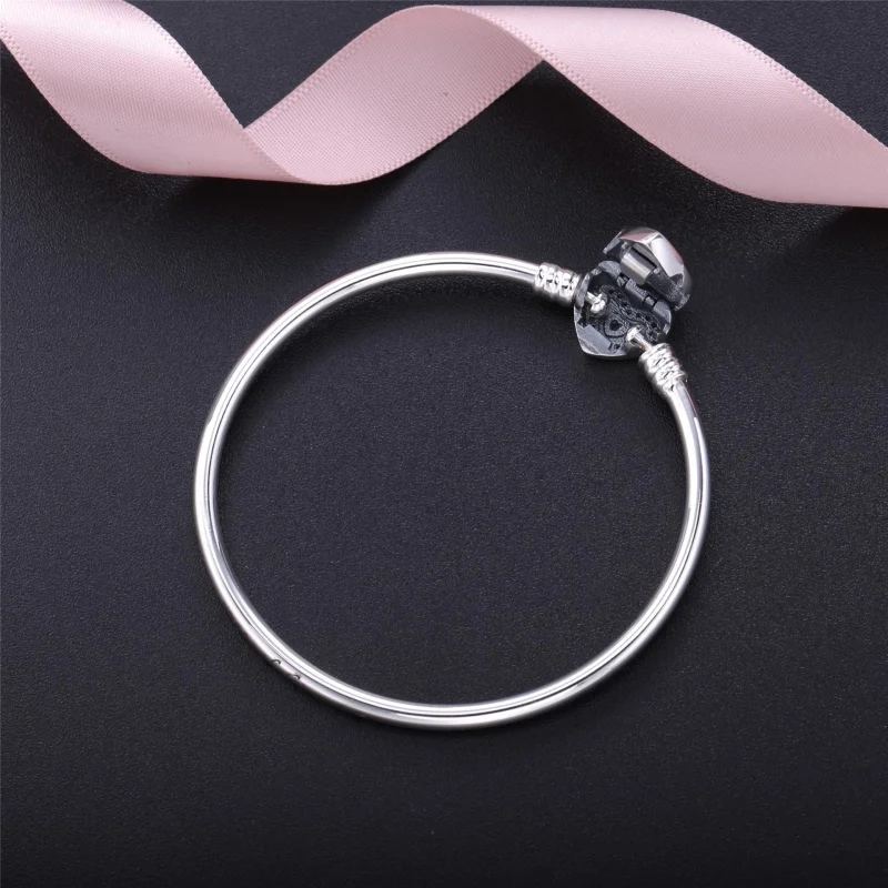 (Bild für) PANDORA Wishful Heart Armreif, klare CZ - 590729CZ - Ansicht 4