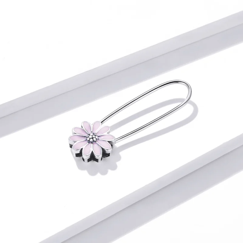 (Bild für) Kleine Gänseblümchen-Brosche im Pandora-Stil - BSX004 - Ansicht 2