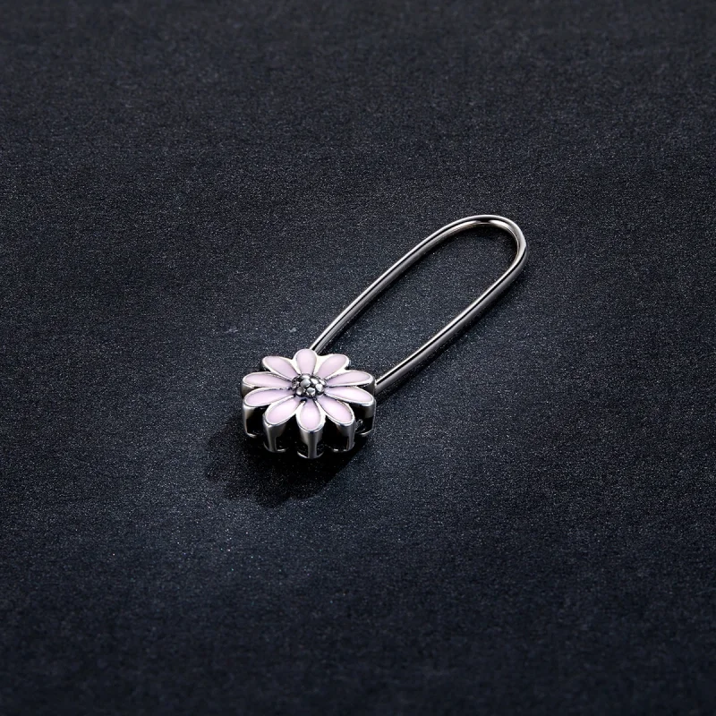 (Bild für) Kleine Gänseblümchen-Brosche im Pandora-Stil - BSX004 - Ansicht 6