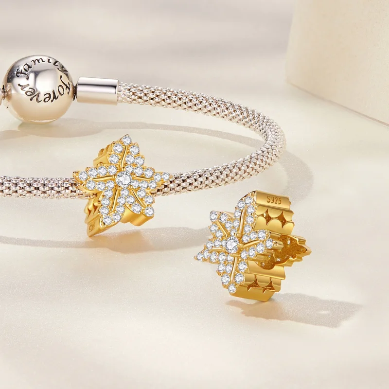 (Bild für) Ahornblatt-Charm im Pandora-Stil - BSC673 - Ansicht 4