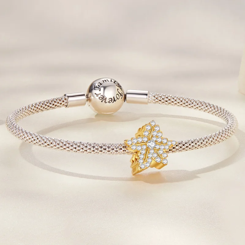 (Bild für) Ahornblatt-Charm im Pandora-Stil - BSC673 - Ansicht 5