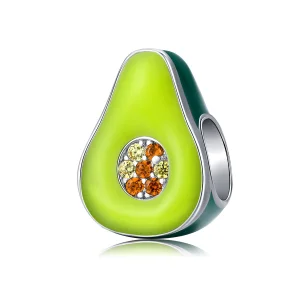 (Bild für) Avocado-Charm im Pandora-Stil - BSC129