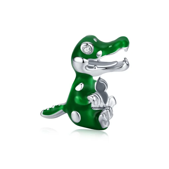 (Bild für) Baby-Krokodil-Charm im Pandora-Stil - BSC190