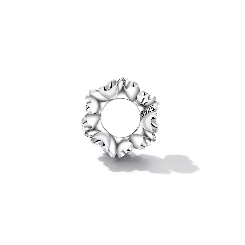 (Bild für) Blumen-Spacer-Charm im Pandora-Stil - SCC2212 - Ansicht 3