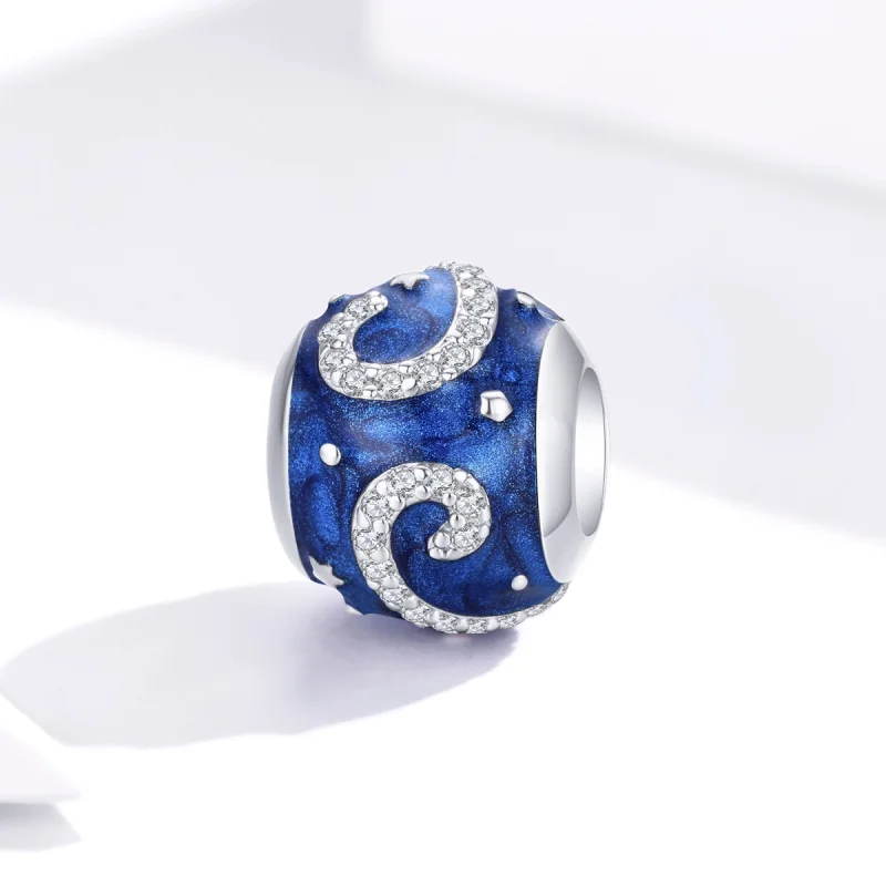 (Bild für) Brillanter Sternenhimmel-Charm im Pandora-Stil - SCC1387 - Ansicht 4