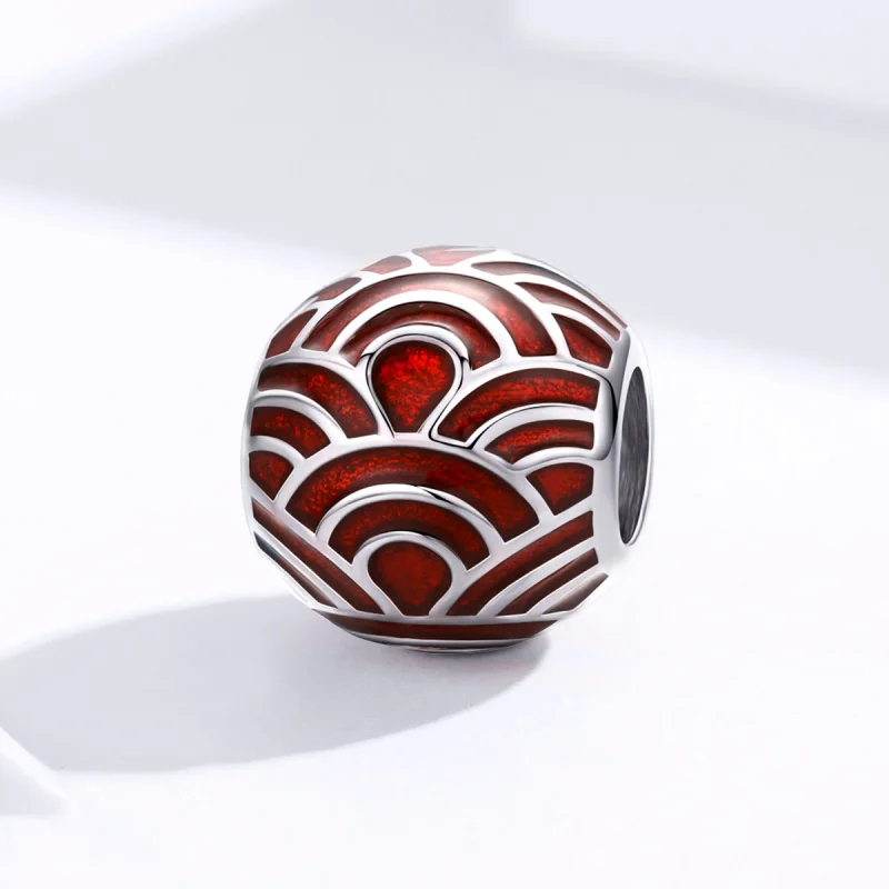 (Bild für) Buntes Silber-Charm im Pandora-Stil - BSC133 - Ansicht 3