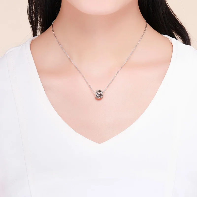 (Bild für) Charm-Anhänger „Buchstabe W“ im Pandora-Stil - SCC738-W - Ansicht 5