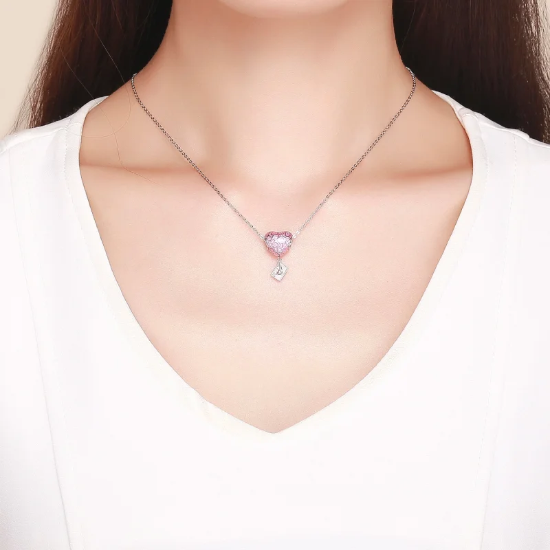 (Bild für) Charm-Anhänger „Love You Slowly“ aus Silber im Pandora-Stil - SCC1080 - Ansicht 3