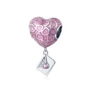 (Bild für) Charm-Anhänger „Love You Slowly“ aus Silber im Pandora-Stil - SCC1080