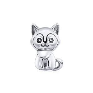 (Bild für) Charm-Anhänger „Lovely Dog“ aus Silber im Pandora-Stil - SCC1829