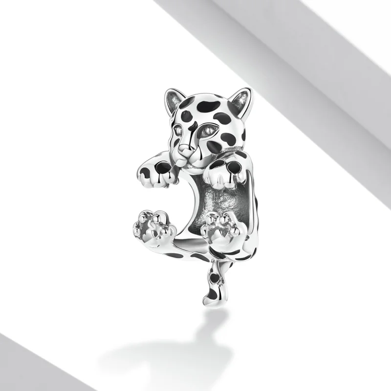 (Bild für) Charm-Anhänger „Lustiger kleiner Gepard“ im Pandora-Stil - BSC556 - Ansicht 2