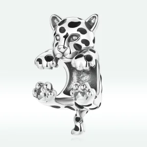 (Bild für) Charm-Anhänger „Lustiger kleiner Gepard“ im Pandora-Stil - BSC556