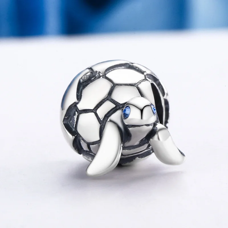 (Bild für) Charm-Anhänger „Neugeborene Schildkröte“ im Pandora-Stil aus Silber - SCC192 - Ansicht 3
