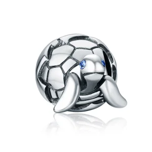 (Bild für) Charm-Anhänger „Neugeborene Schildkröte“ im Pandora-Stil aus Silber - SCC192