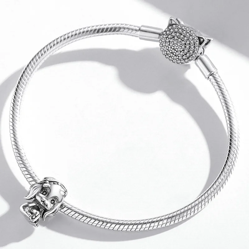 (Bild für) Charm-Anhänger „Shih Tzu-Hund“ im Pandora-Stil im westlichen Stil - SCC2042 - Ansicht 3