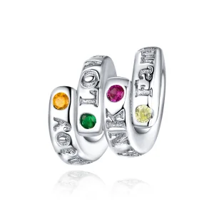 (Bild für) Charm-Anhänger „Thanksgiving Keywords“ im Pandora-Stil - BSC341