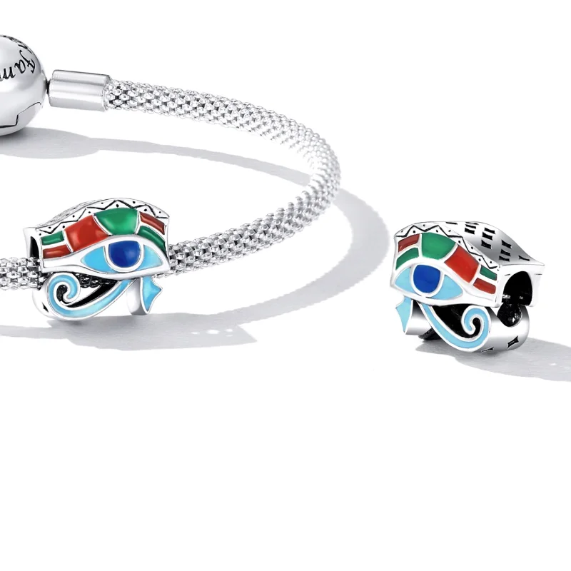 (Bild für) Charm „Auge des Horus“ im Pandora-Stil - SCC2256 - Ansicht 4