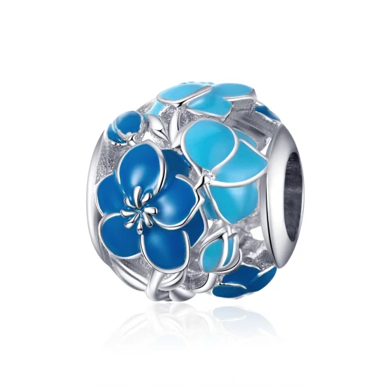 (Bild für) Charm „Blooming All Way“ im Pandora-Stil - BSC087