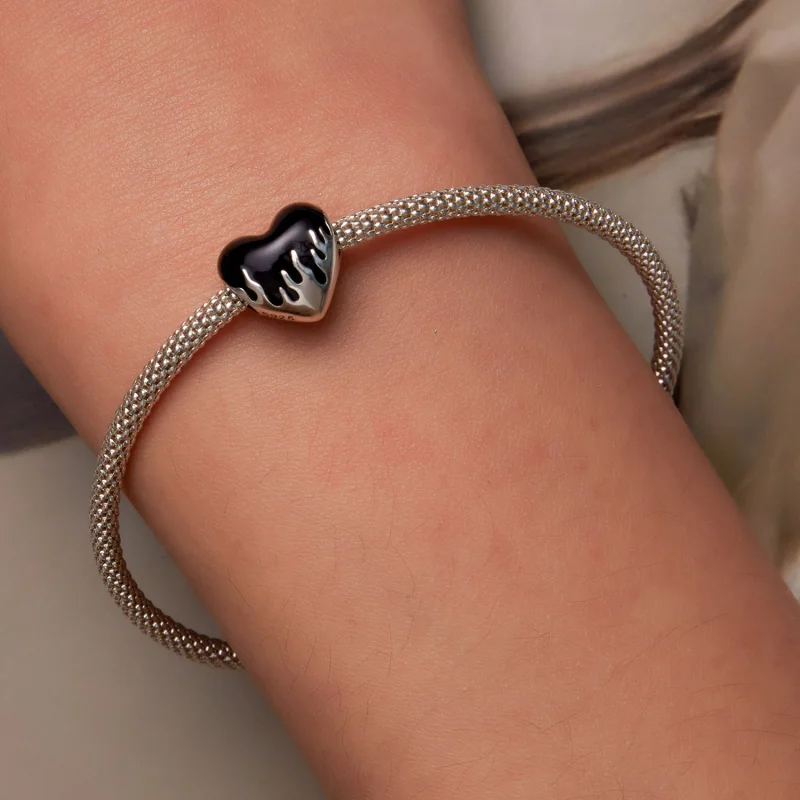 (Bild für) Charm „Brennende Liebe“ im Pandora-Stil - SCC2298 - Ansicht 6