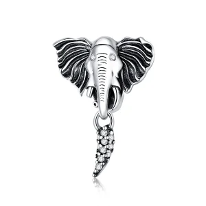 (Bild für) Charm „Elefant mit fehlenden Zähnen“ im Pandora-Stil - SCC1583