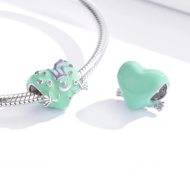 (Bild für) Charm „Fröhlicher Clown“ im Pandora-Stil - BSC292 - Ansicht 2