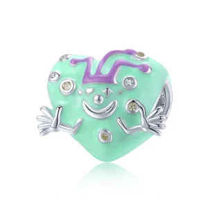(Bild für) Charm „Fröhlicher Clown“ im Pandora-Stil - BSC292