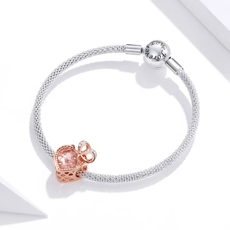 (Bild für) Charm „Geschenk der Liebe“ im Pandora-Stil - BSC398 - Ansicht 3