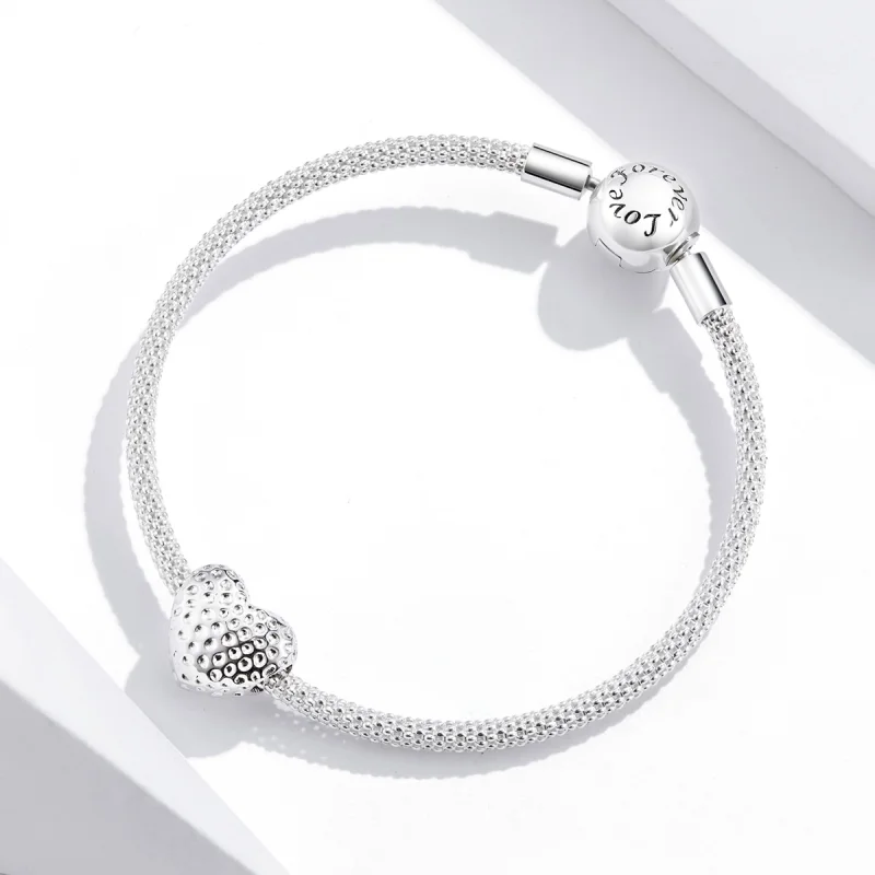(Bild für) Charm „Glänzendes Herz“ im Pandora-Stil - SCC1587 - Ansicht 3