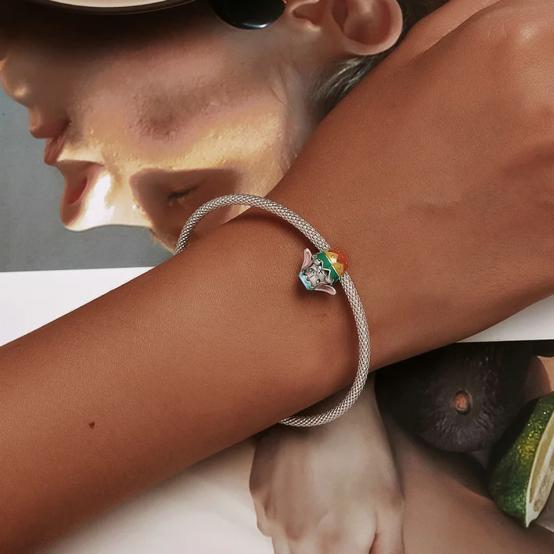 (Bild für) Charm „Haseneier“ im Pandora-Stil - SCC2117 - Ansicht 6