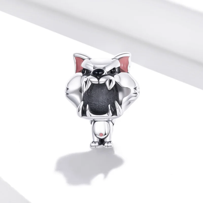 (Bild für) Charm „Herr Wolf“ im Pandora-Stil - SCC1891 - Ansicht 2