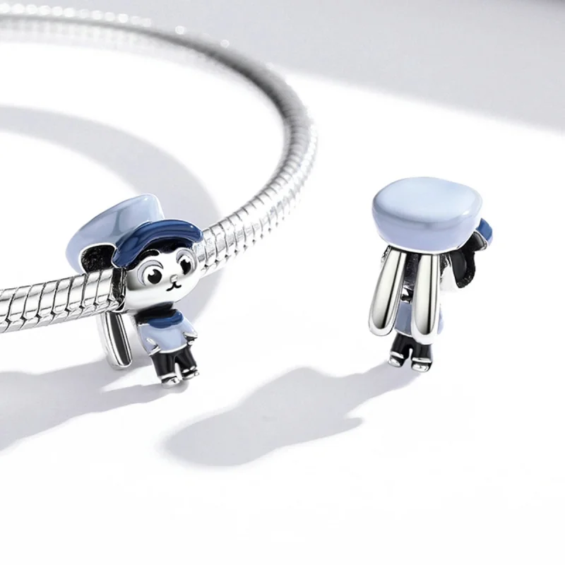 (Bild für) Charm „Häschenoffizier“ im Pandora-Stil - SCC1960 - Ansicht 4