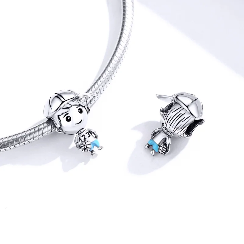 (Bild für) Charm „Jüngerer Bruder“ im Pandora-Stil - BSC173 - Ansicht 4