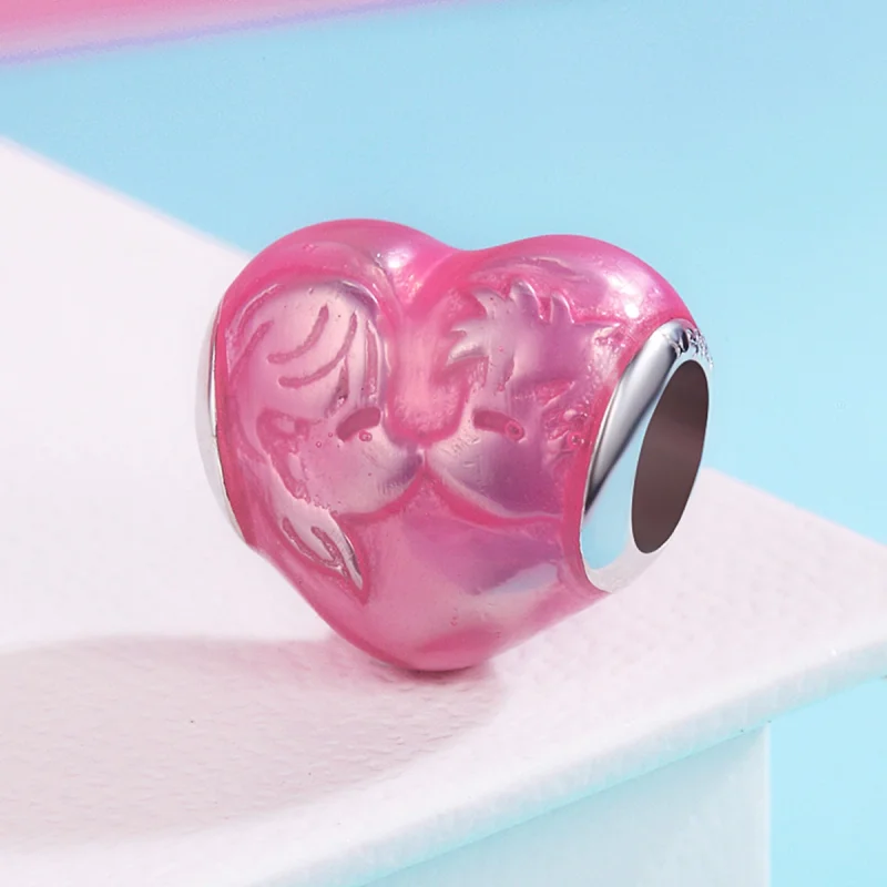 (Bild für) Charm „Kindheitsherz“ im Pandora-Stil - SCC363 - Ansicht 3